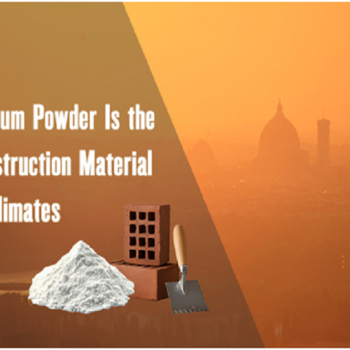 Why Gypsum Powder