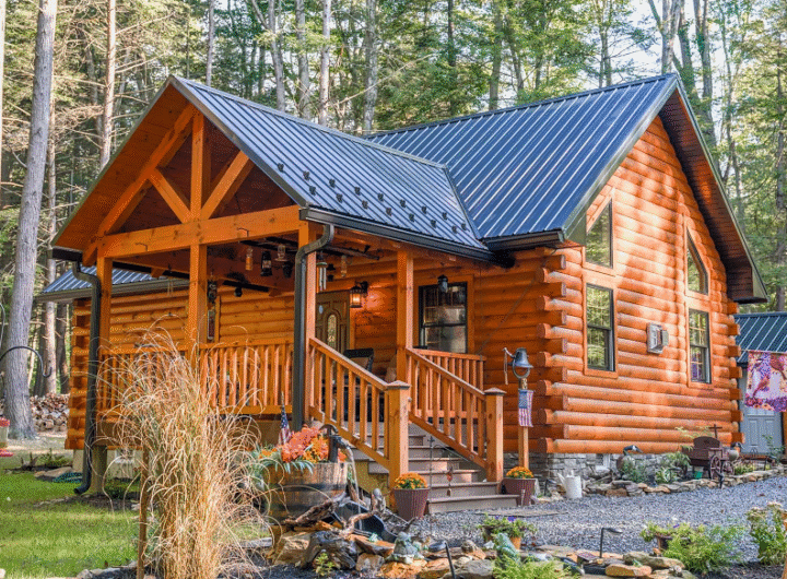 log cabins